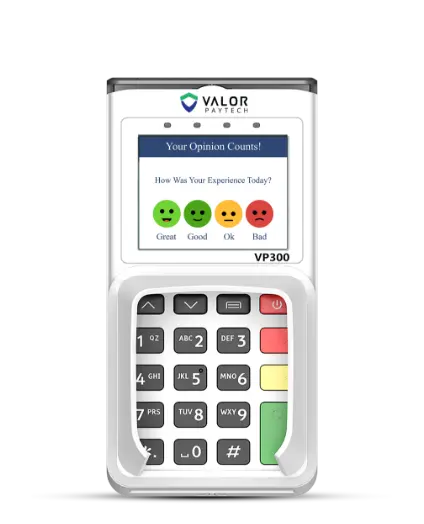 Valor VP300 POS system.