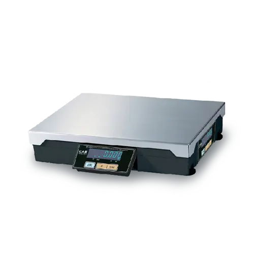 Digital scale with a weight display.